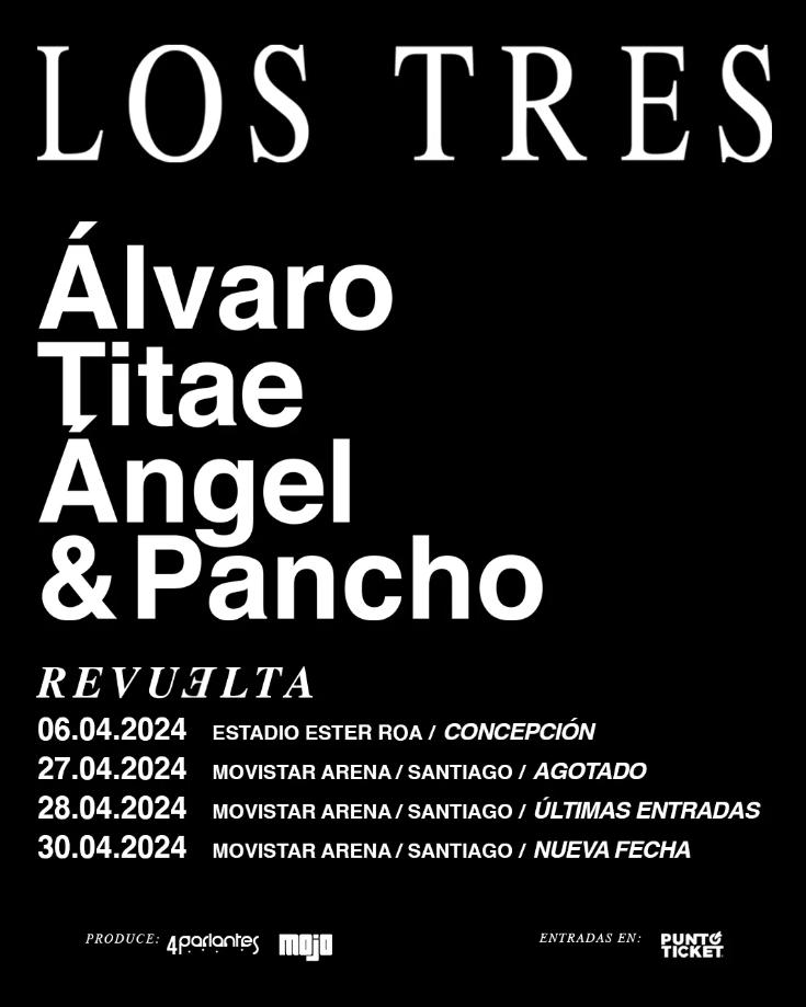 Los Tres en Santiago