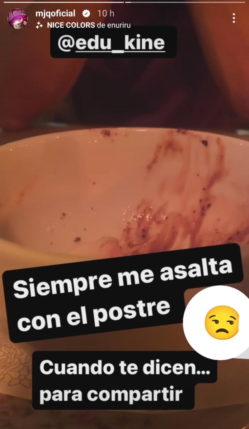 María José Quintanilla y la discusión con su pololo