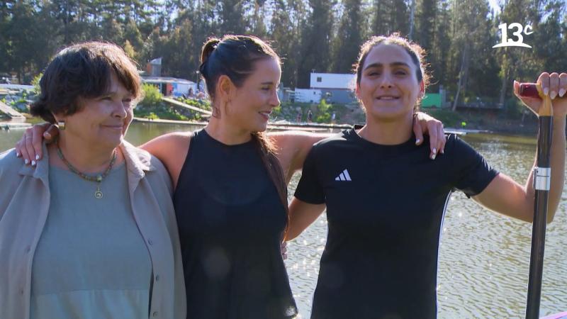 Mamá de María José, Trinidad Carvajal y María José Mailliard