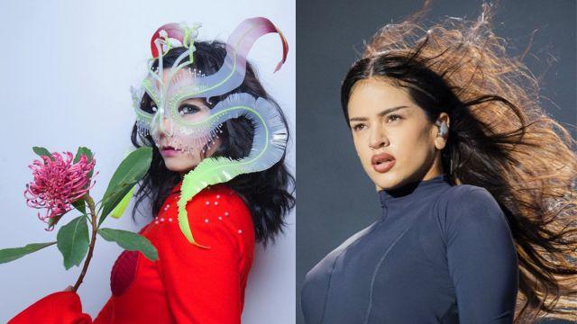 Björk y Rosalía