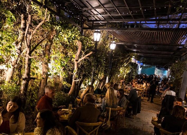 Bar Jardín Secreto, una de las mejores terrazas de Santiago