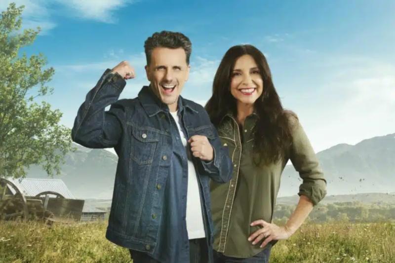 Sergio Lagos y Karla Constant en "Tierra Brava"