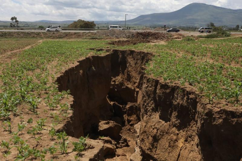 África se está separando