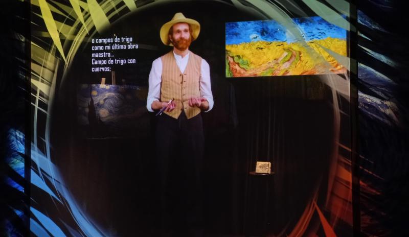 Van Gogh, "El sueño Inmersivo" en Mall Tobalaba