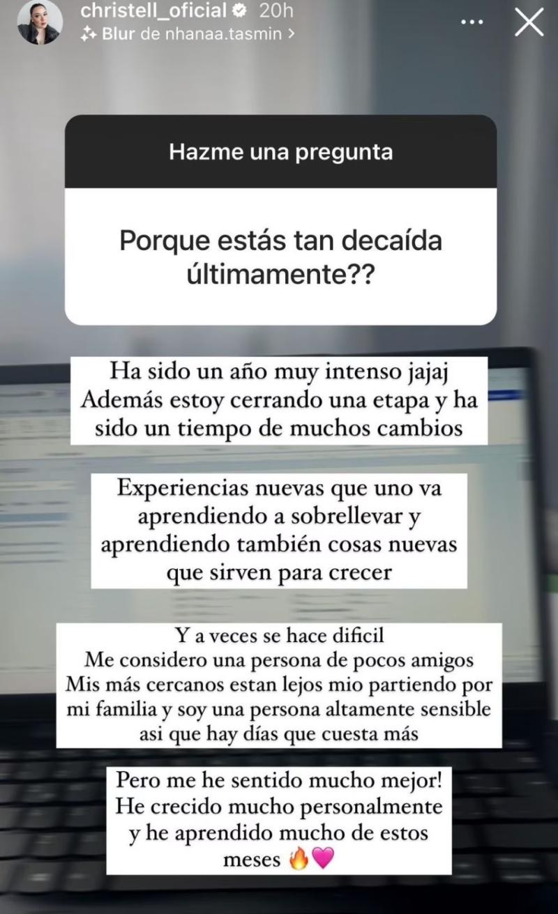 Reflexión de Christell Rodríguez