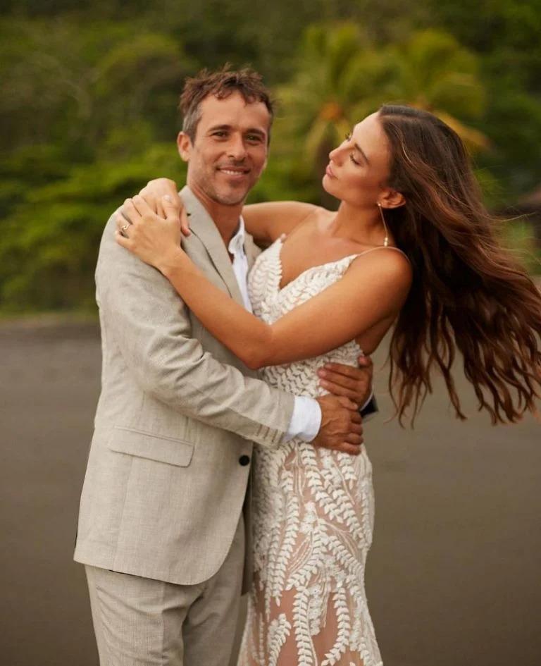 Tita Ureta y su esposo