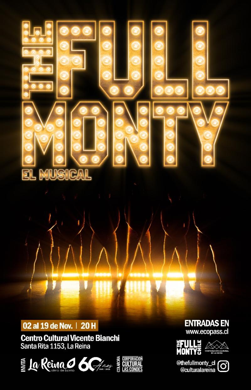 El musical “The Full Monty” llega a Chile