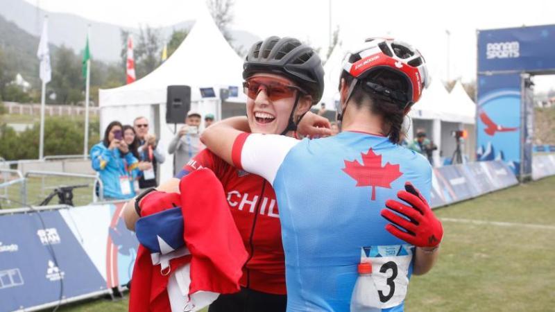 Catalina Vidaurre tuvo trombosis pulmonar a inicio de año y ahora ganó medalla de plata en Santiago 2023