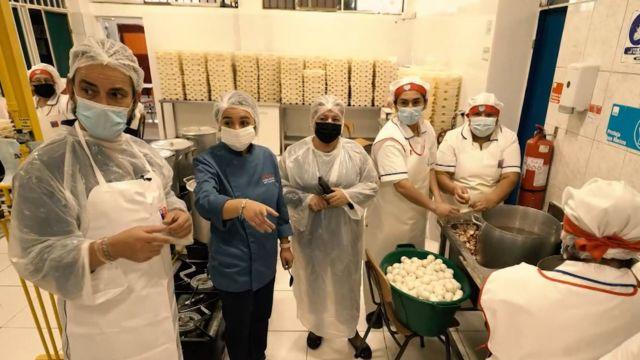 Carlo von Mühlenbrock conoció parte del trabajo de las cocineras de alimentación infantil.