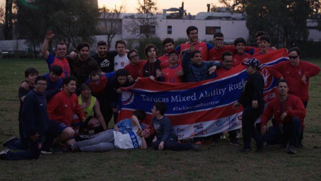 Fundación Tarucas y su equipo de rugby Mixed Ability.