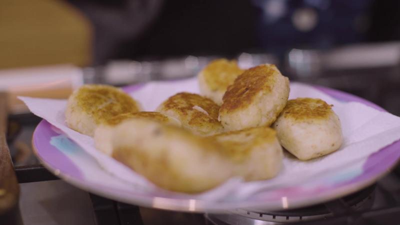 Papas rellenas de berenjenas