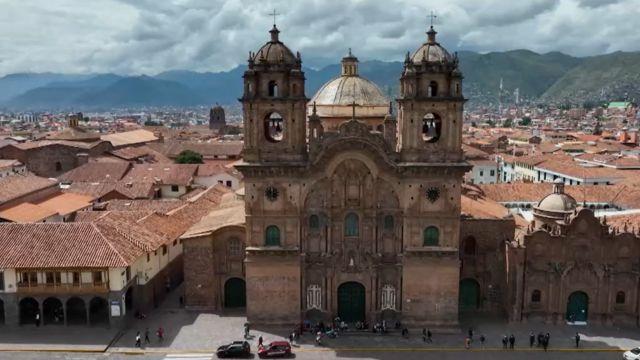 Catedral de Cusco en Perú.