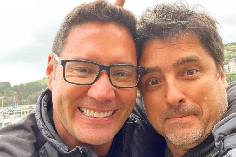 Pancho Saavedra y Jorge Zabaleta en "Socios por el mundo"