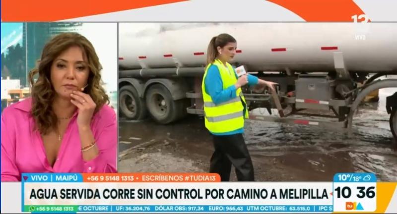 "¿Alcalde Vodanovic le gustaría cruzar en el agua con caca?": El duro palo de Priscilla Vargas por aguas servidas en Maipú