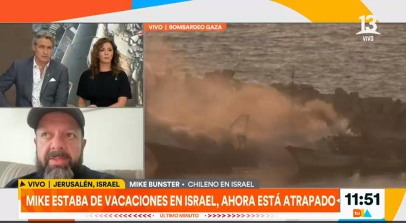 "En medio de un tour nos agarró la guerra": Chileno estaba de vacaciones y ahora no puede salir de Israel