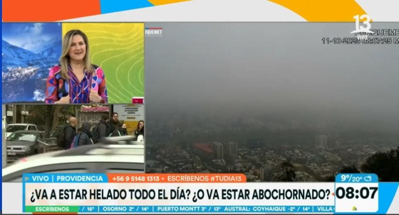 ¿Se mantendrá frío todo el día?: Michelle Adam entregó pronóstico del tiempo