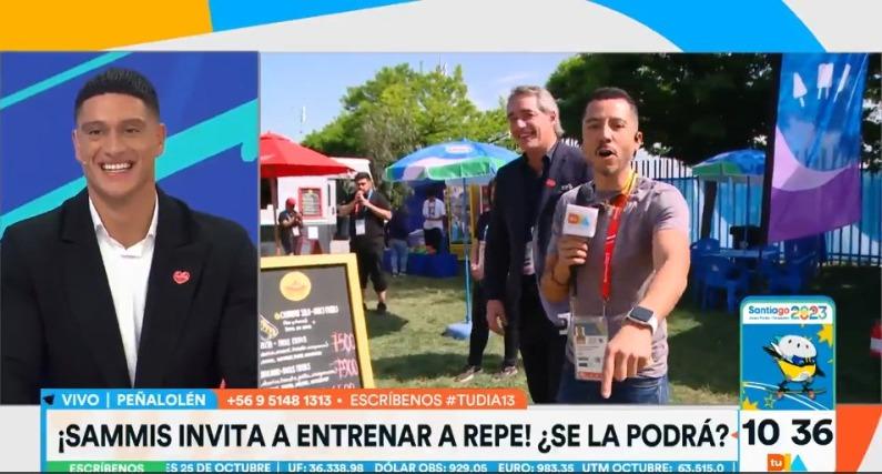 Repenning y Priscilla recibieron potente desafío de parte de Sammis Reyes