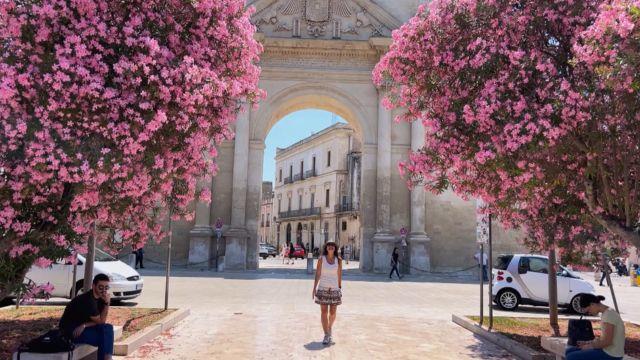 María Gracia Subercaseaux, junto a su esposo Waldemar, llegaron hasta Italia para dejarse encantar con Lecce