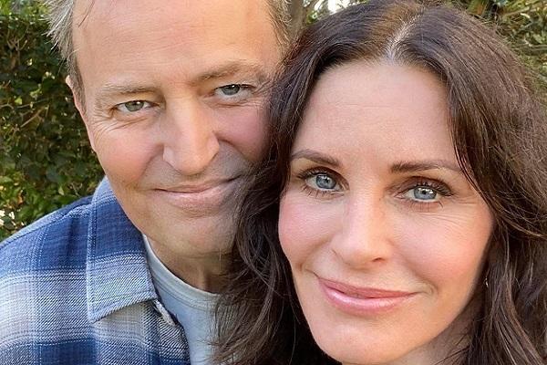 Matthew Perry y Courteney Cox