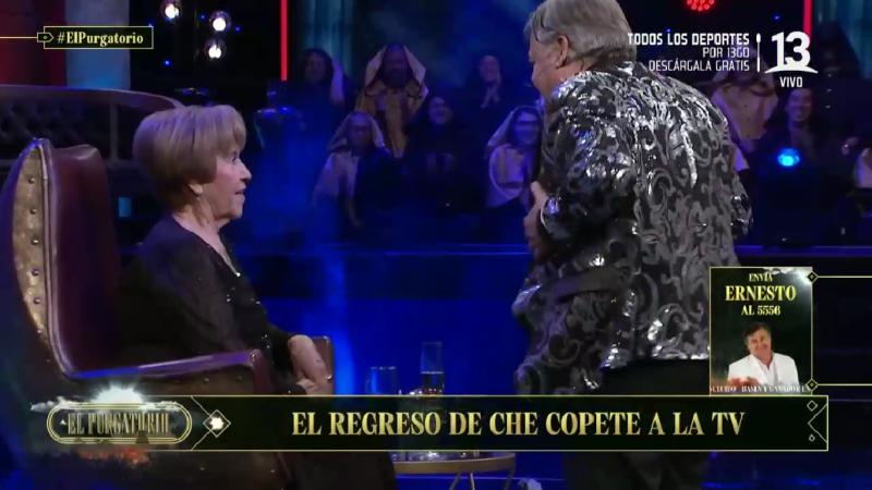 Así fue el divertido regreso de Che Copete a la TV
