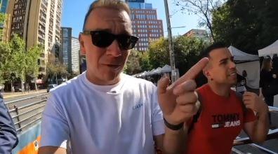 “Ustedes están como invadiendo aquí”: youtuber venezolano vive terrible momento al ser discriminado por chilena