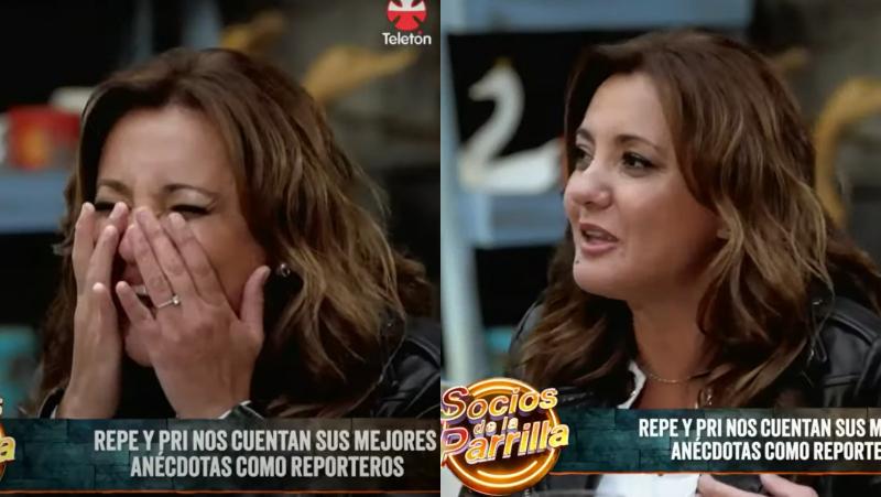 "Roja como un tomate... atroz, fue atroz": Priscilla Vargas reveló el chascarro más fuerte que vivió en TV