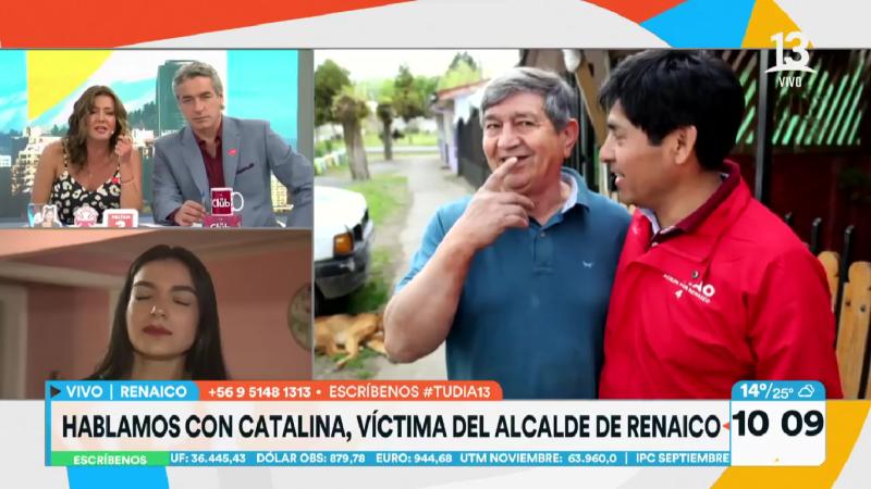 "Me llamaba en la madrugada en estado de ebriedad": víctima del alcalde de Renaico entregó potente testimonio