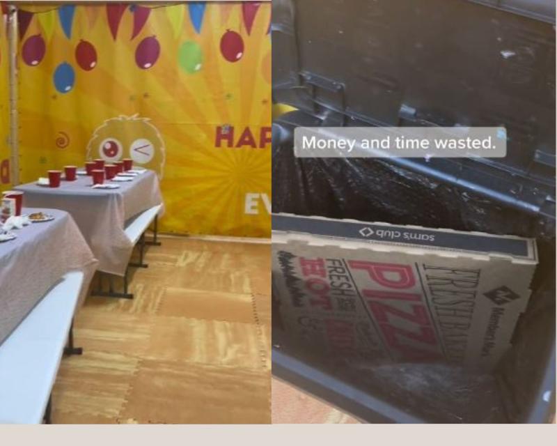 “¡Cuánta crueldad”: Madre celebró el tercer cumpleaños de su hija, pero no llegó ningún invitado