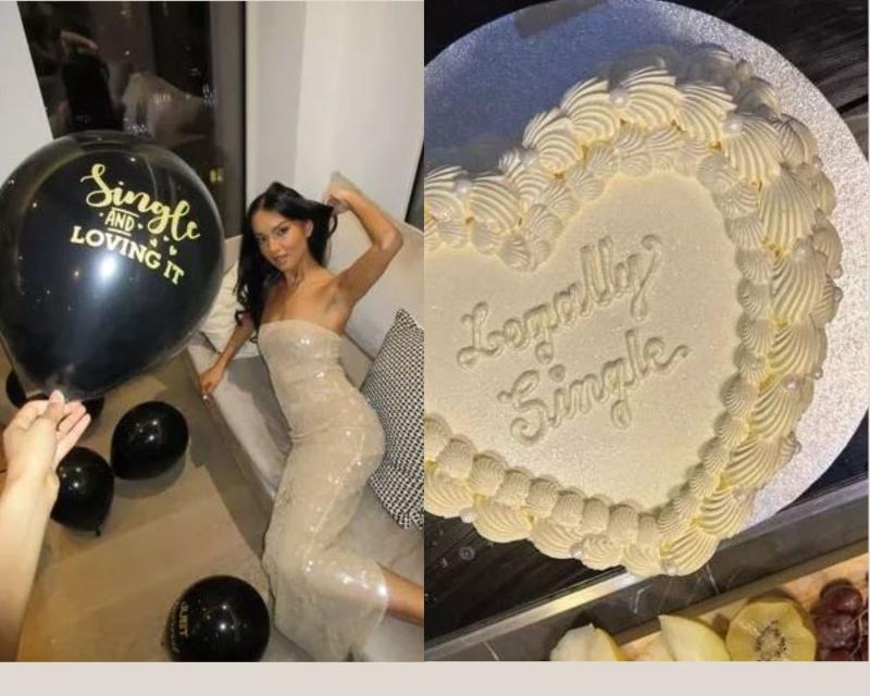 Mujer realiza fiesta de divorcio: “Sobreviví a un momento tan traumático”