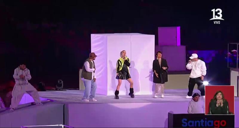 Anita Tijoux, Movimiento Original y KYA cantaron "A la cima Remix", el himno de los Parapanamericanos Santiago 2023