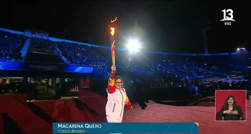Así se encendió la Antorcha Parapanamericana en el Estadio Nacional