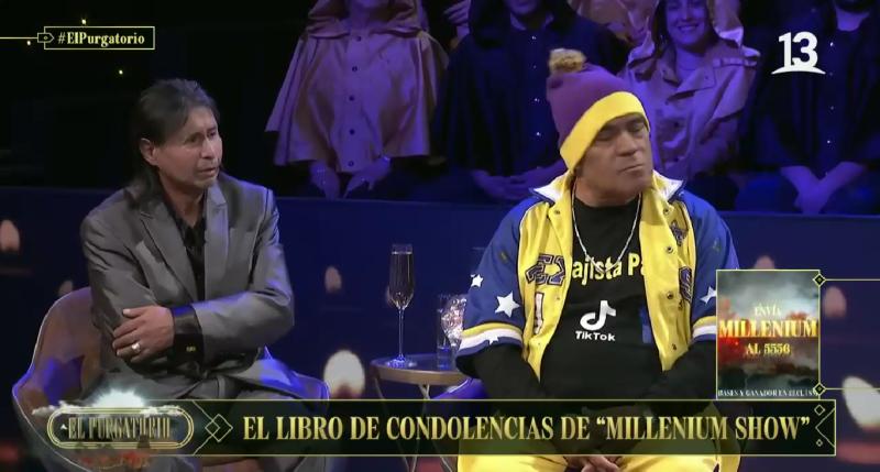 Luis Slimming leyó el libro de condolencias en el funeral de “Millenium Show”