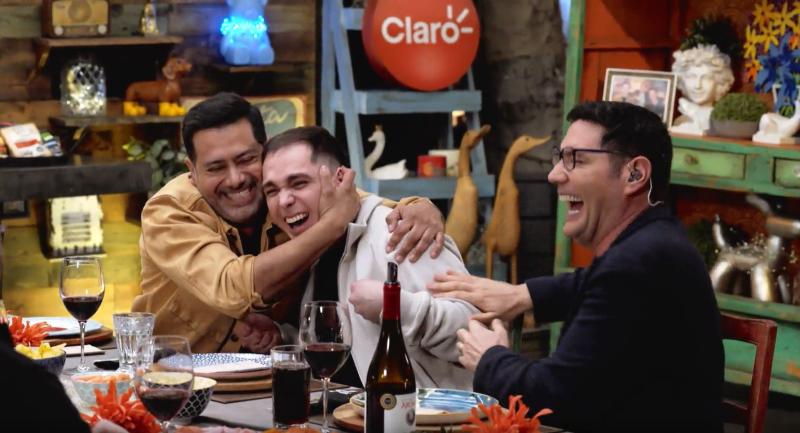 Lucho Miranda, Diego Urrutia y Luis Slimming estuvieron en Socios de la Parrilla