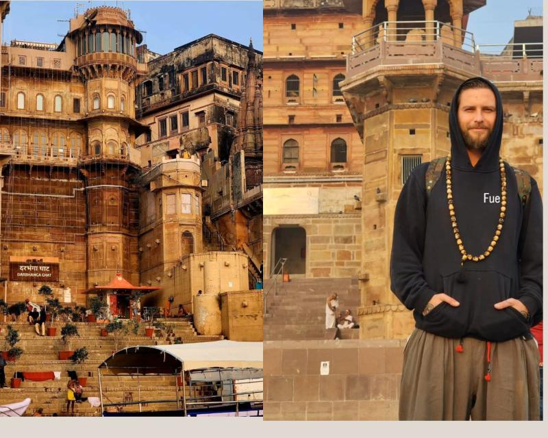 “Ahí están todas las respuestas”: Jean Philippe Cretton emprendió una nueva aventura en la India