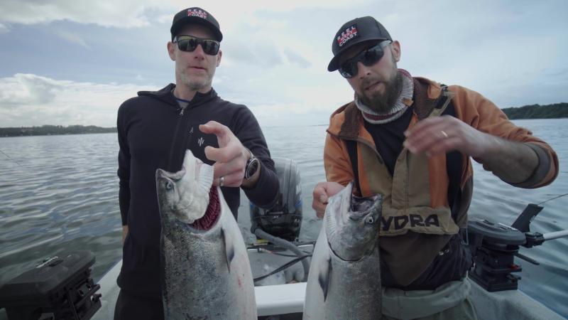 Campeonato de pesca Chile versus Canadá