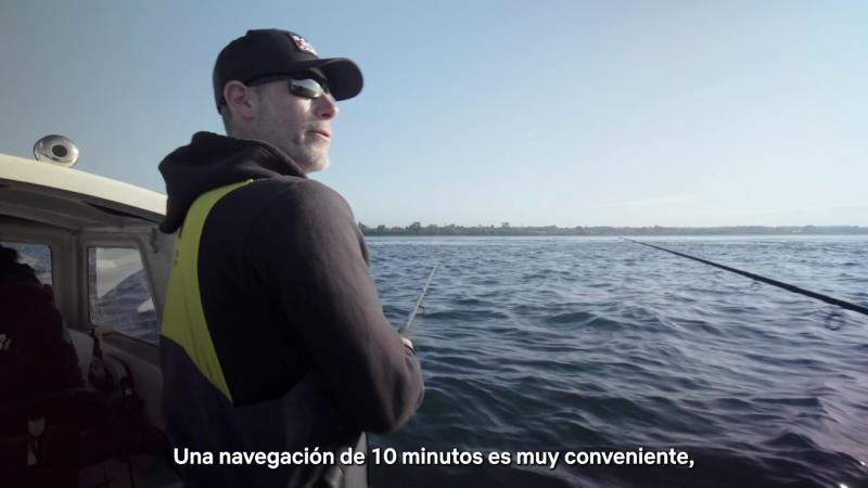 Brendan Morrison se sorprende por la vida marina