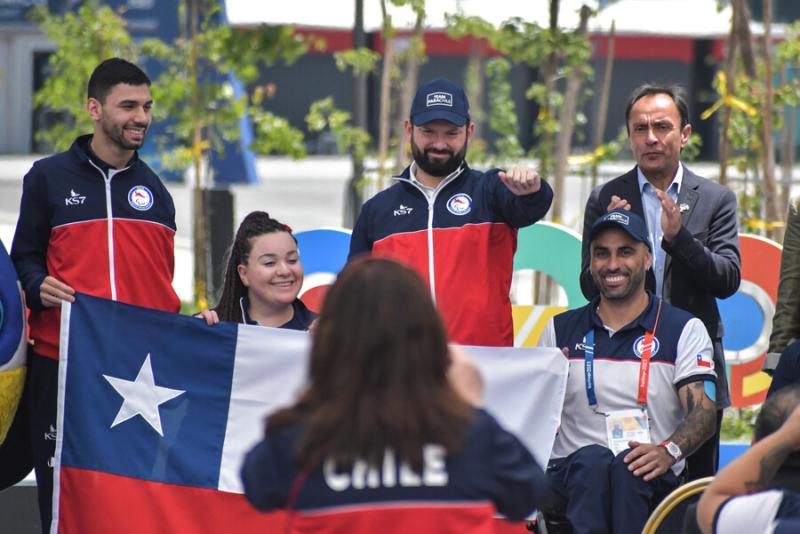 La emoción del presidente del Comité Paralímpico de Chile