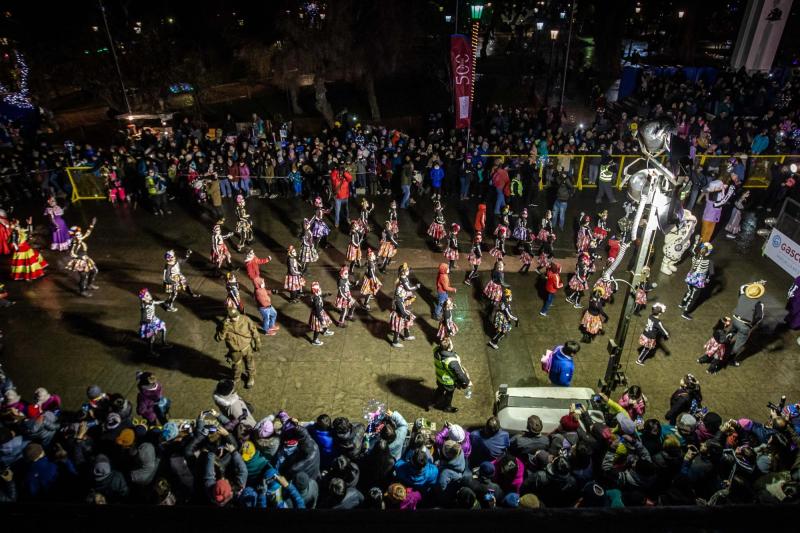 Caravana de invierno en Punta Arenas