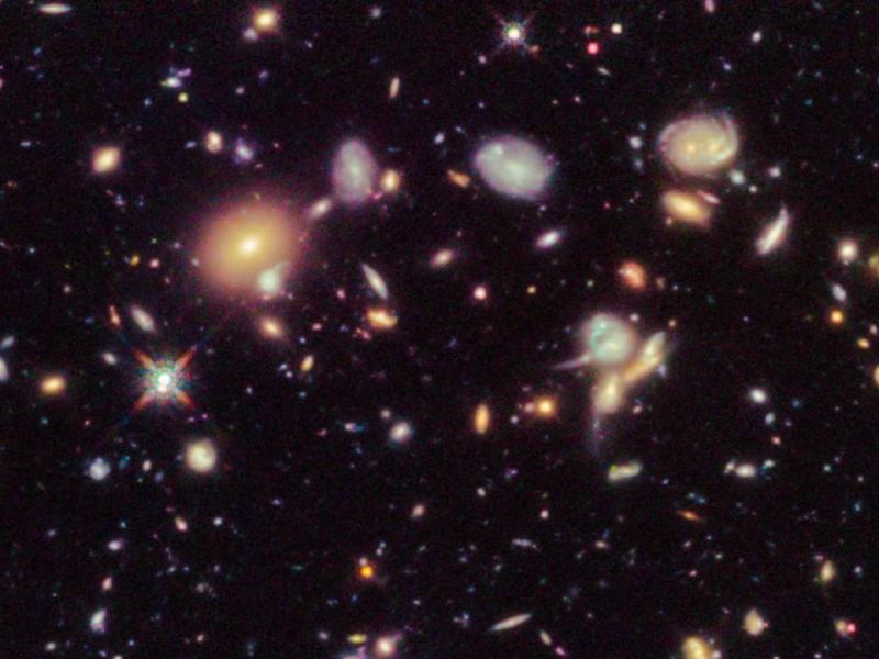 Campo ultra-profundo del Hubble