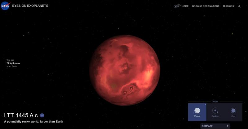 Así es el exoplaneta similar a la Tierra - NASA