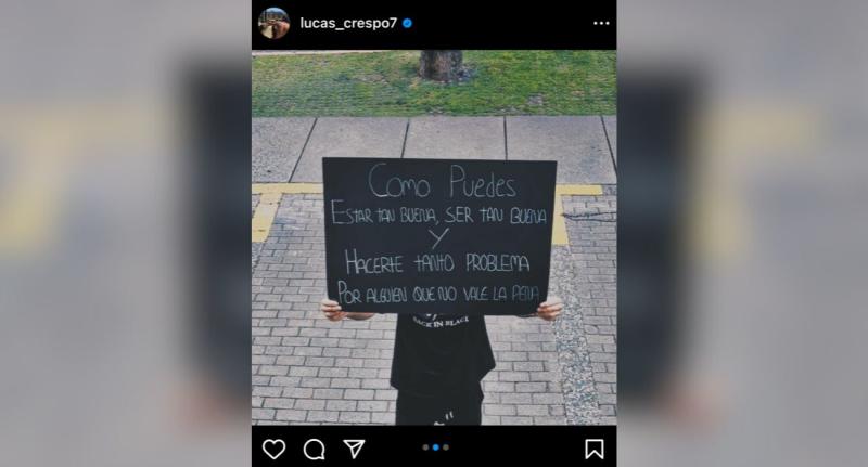 Lucas Crespo lanza indirecta a Raimundo Cerda
