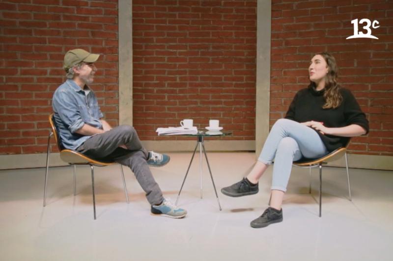 Emilia Schneider en "El Giornalista"