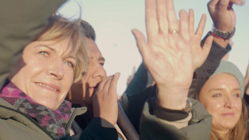 Evelyn Matthei junto a Sol Leyton celebraron el Machaq Mara