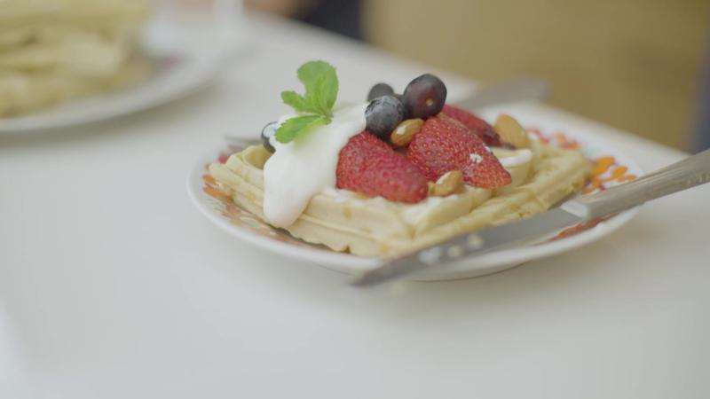 Waffles saludables