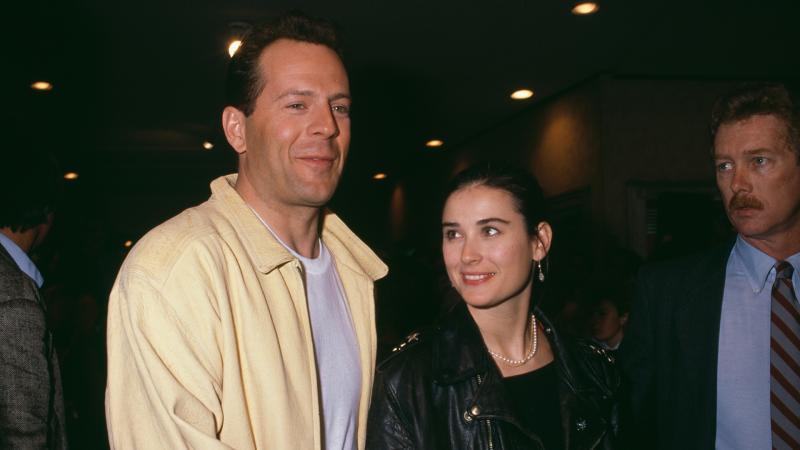 Bruce Willis y Demi Moree