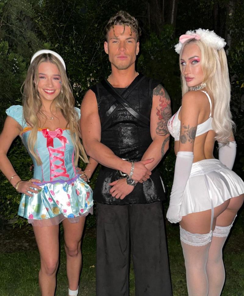 Alessia Traverso, Raimundo Cerda y Fran Maira