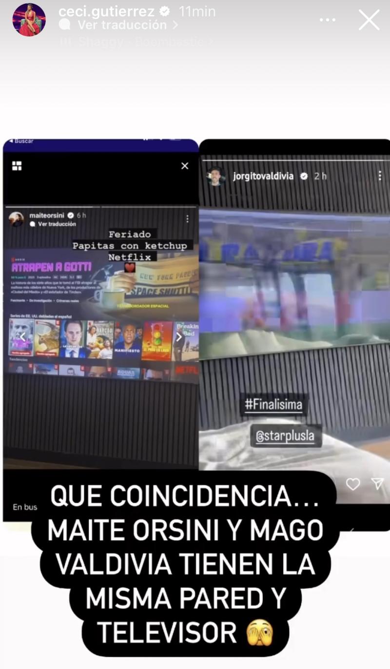 Cecilia Gutiérrez delató a Jorge Valdivia y Maite Orsini