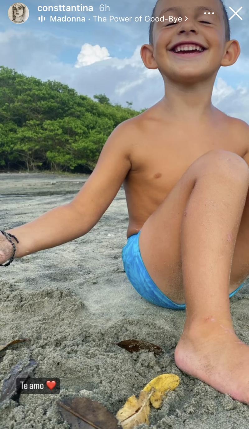 Hijo de Tanza Varela cumplió 8 años