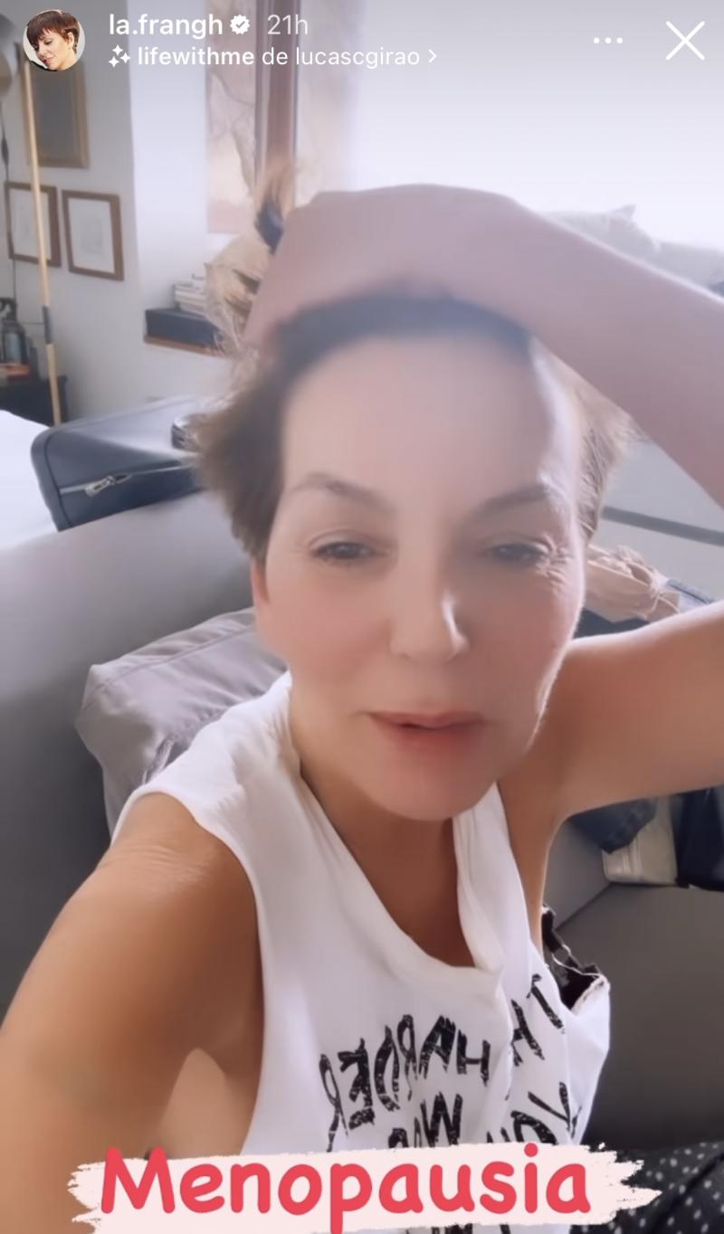 Fran García-Huidobro muestra los efectos de la menopausia