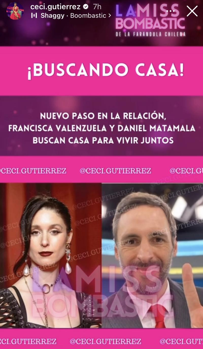 Aseguran que Daniel Matamala y Francisca Valenzuela buscan casa para vivir juntos